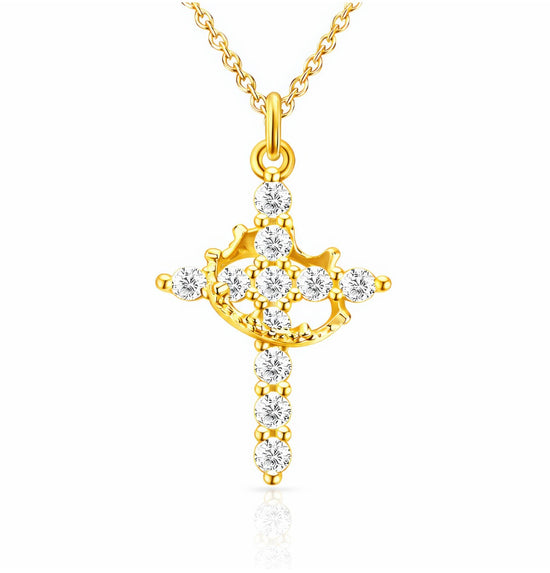 Cross Necklace - Crystallic