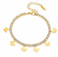 18k GOLD-PLATED STAINLESS STEEL
BRACELET